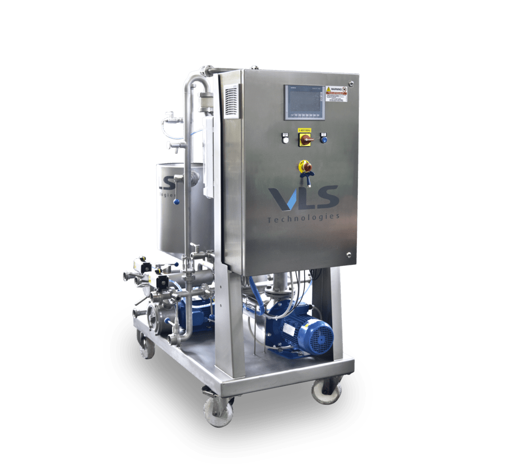 Cross flow filter Filtration equipment for lees VLS Technologies