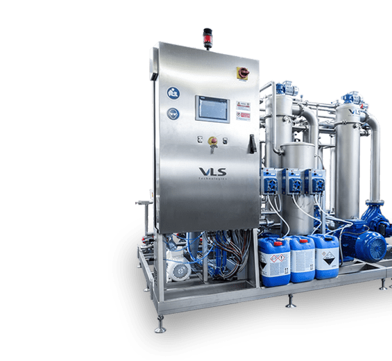 Cross flow filter Filtration equipment for lees VLS Technologies